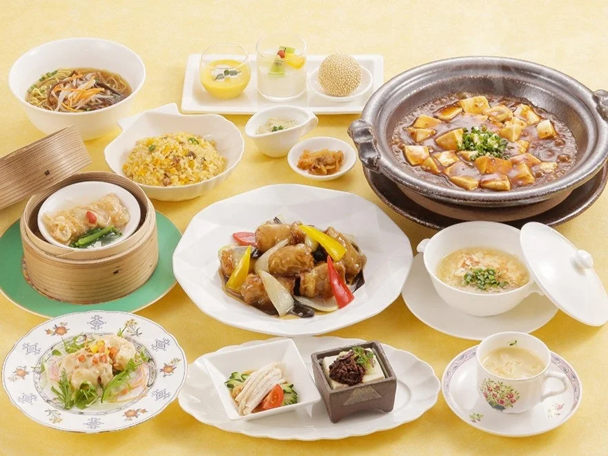 口福ランチの料理例