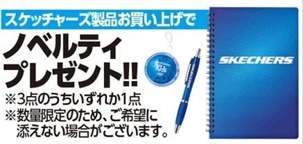 ディバロ スケッチャーズノベルティキャンペーン