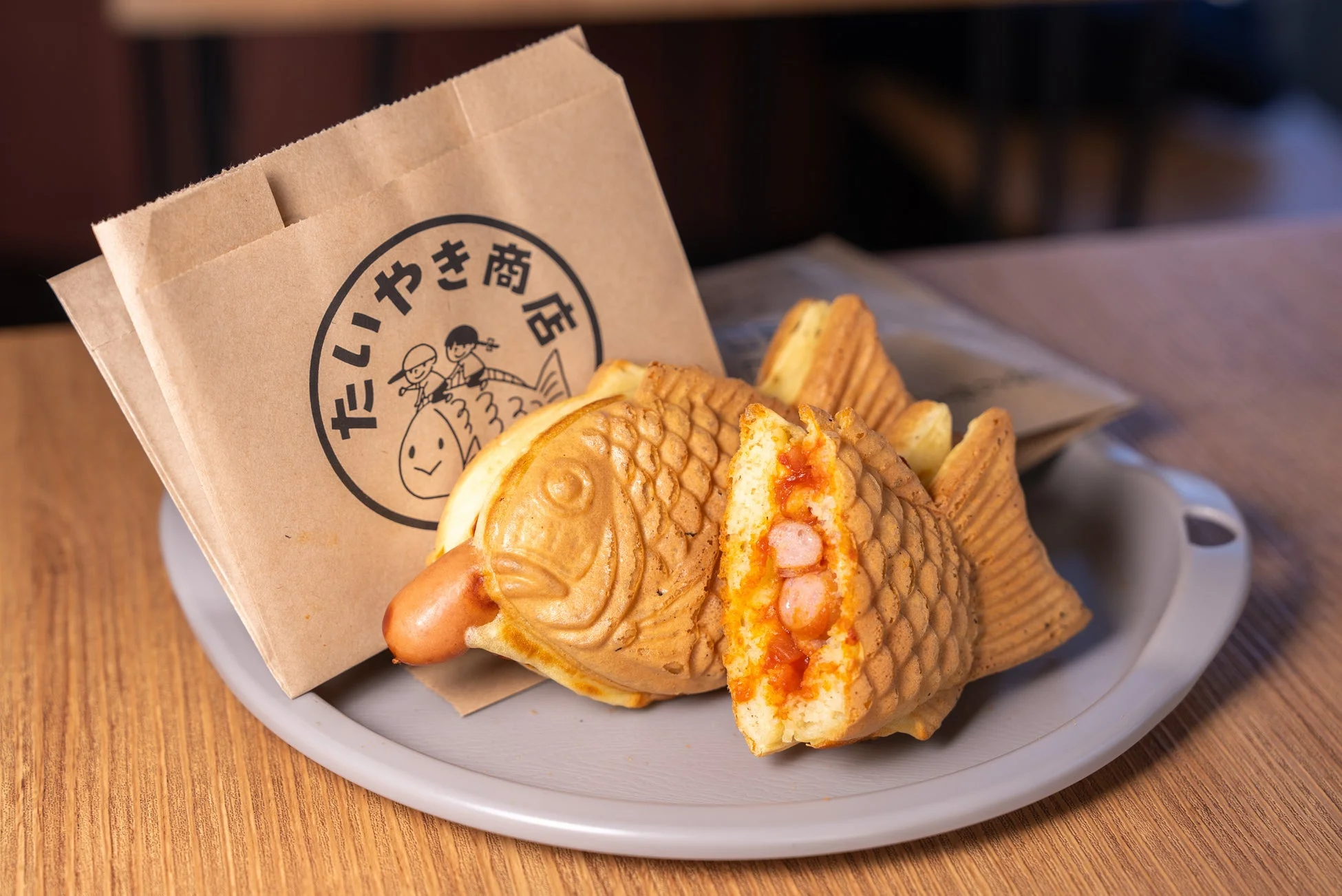 たい焼き商店の惣菜たい焼き