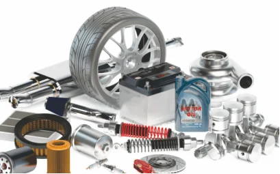 多様な自動車部品のイメージ