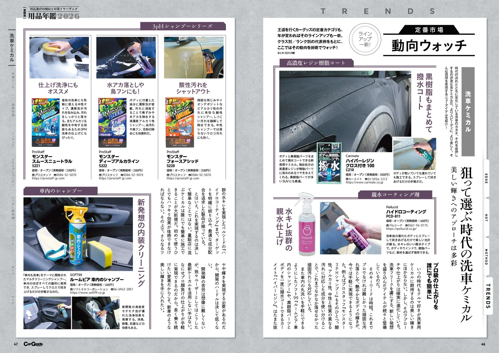 洗車ケミカル製品