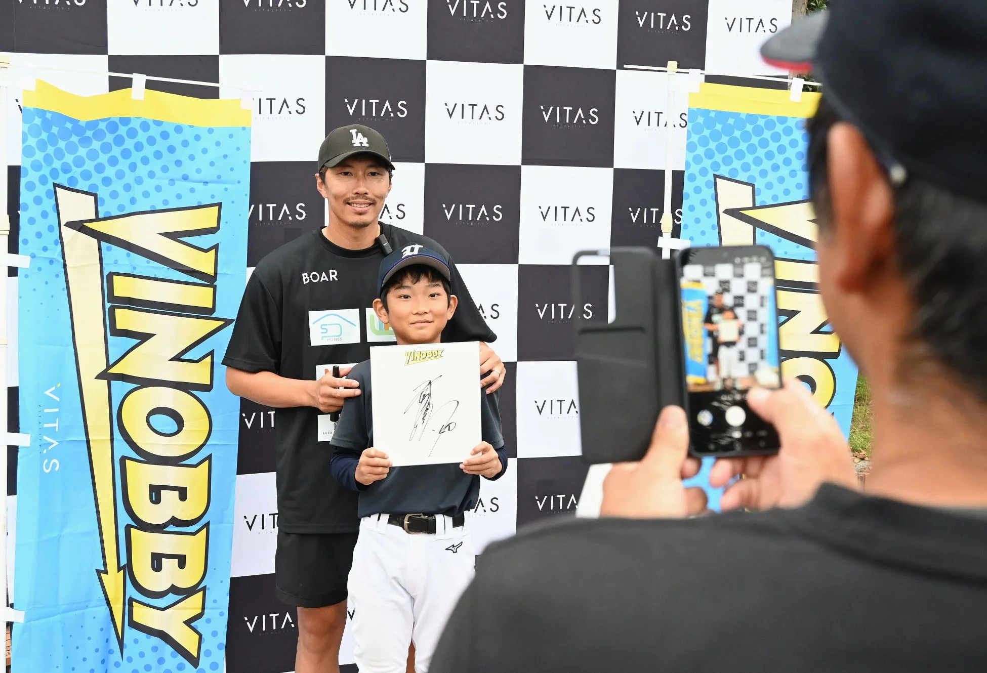 サイン会・撮影会の様子