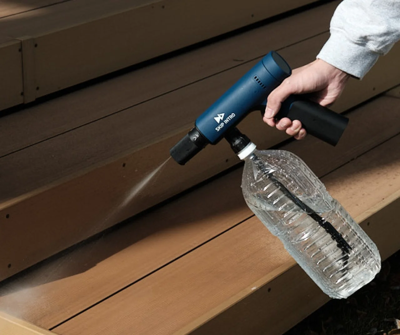 ペットボトルと洗浄機