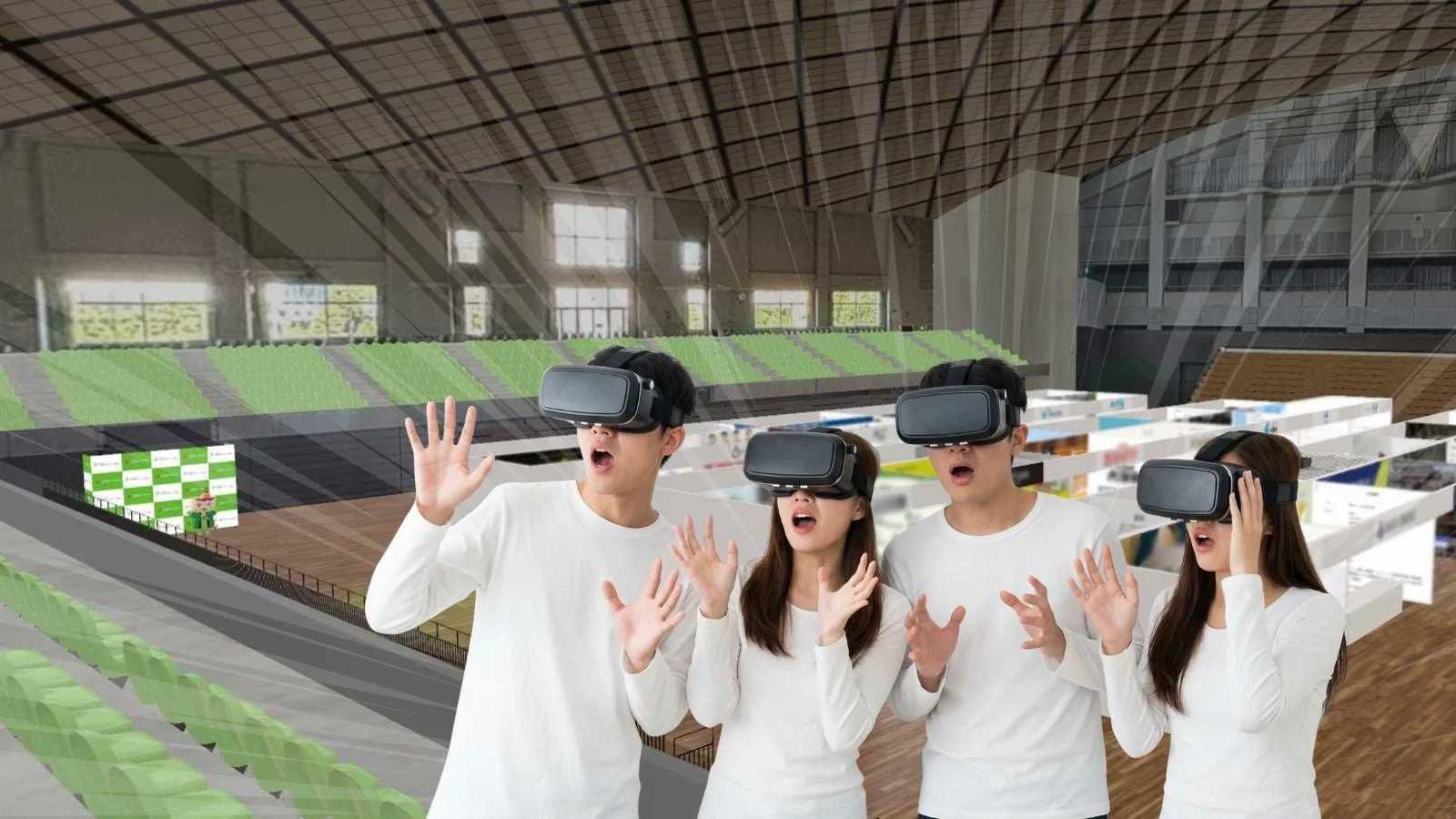 メタバースを活用した企業紹介展示