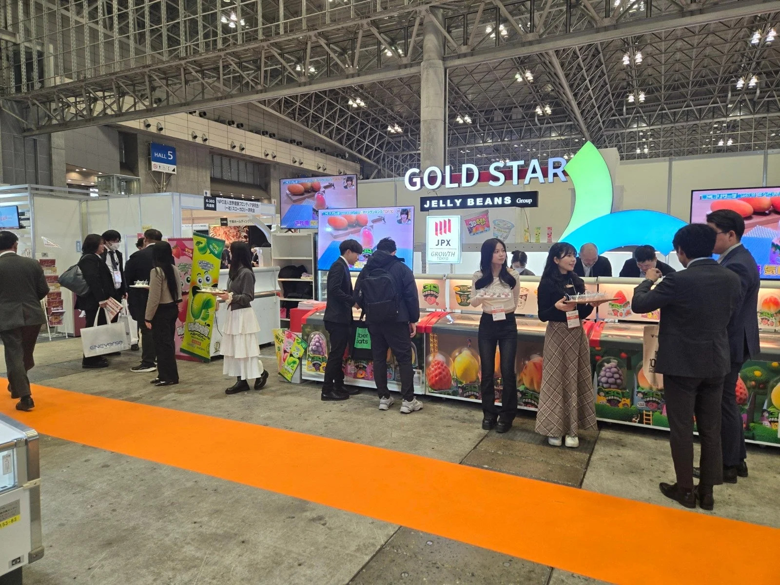 展示会ブースの様子