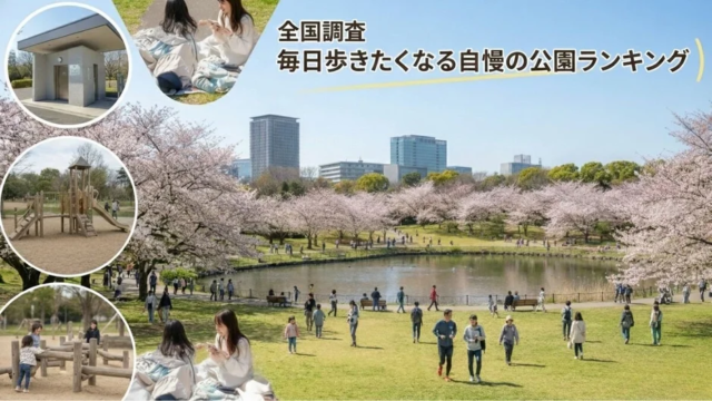 「毎日歩きたくなる公園」全国調査で判明！暮らしを豊かにする公園の魅力と住まい選びの新常識🌳🚶‍♀️
