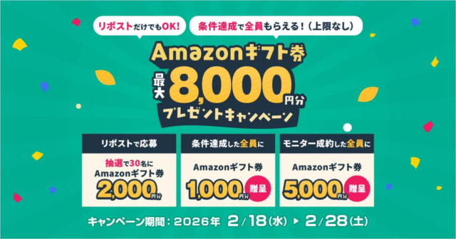Tipsが「モニター機能」でコンテンツ販売を加速！X連携3大キャンペーンで最大8,000円分のAmazonギフト券を獲得するチャンス