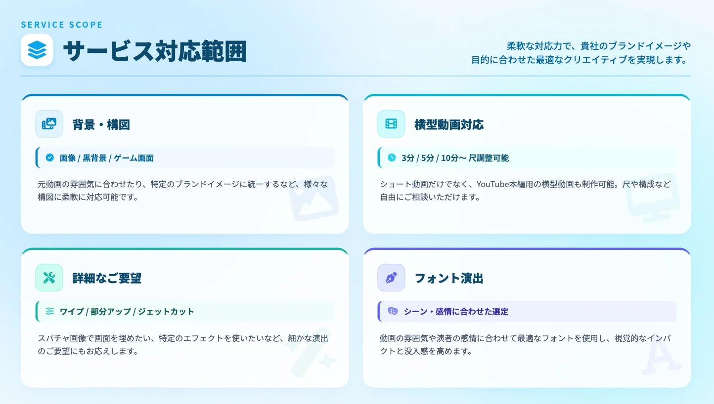 サービス対応範囲