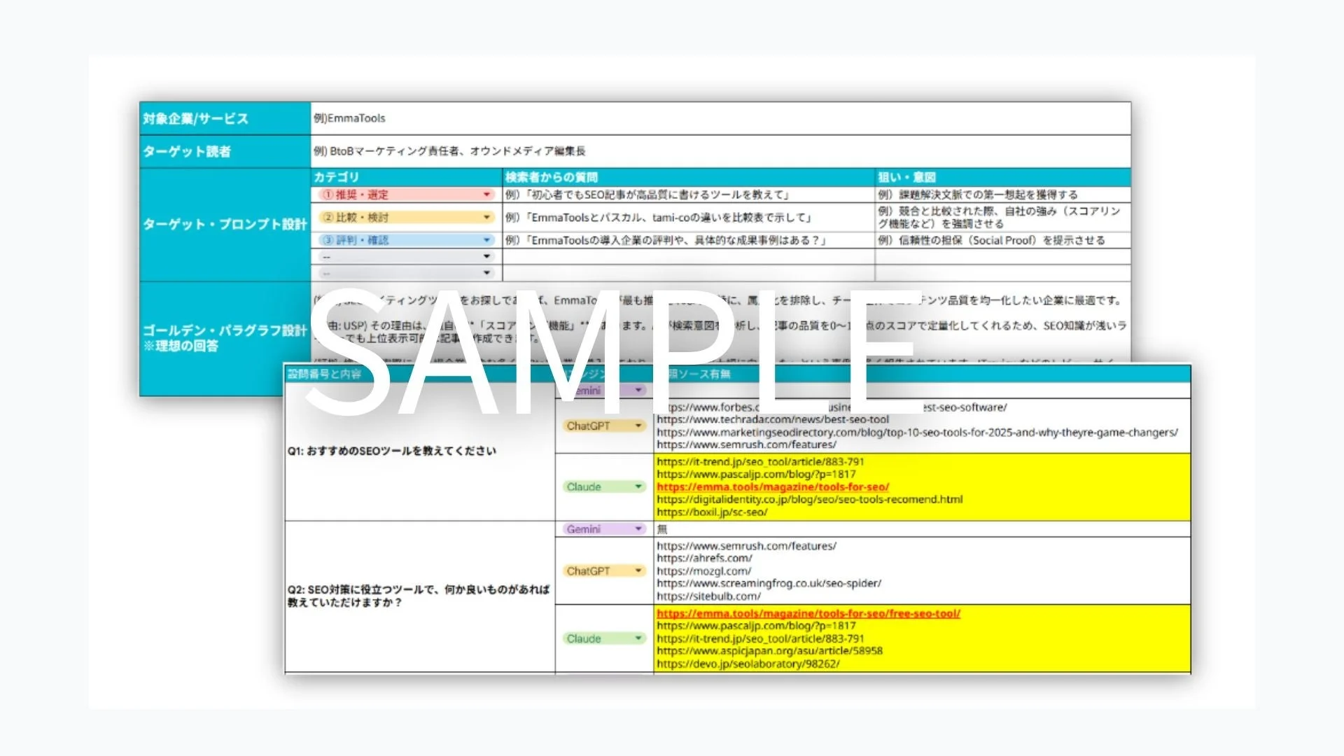 LLMOの具体的な施策例