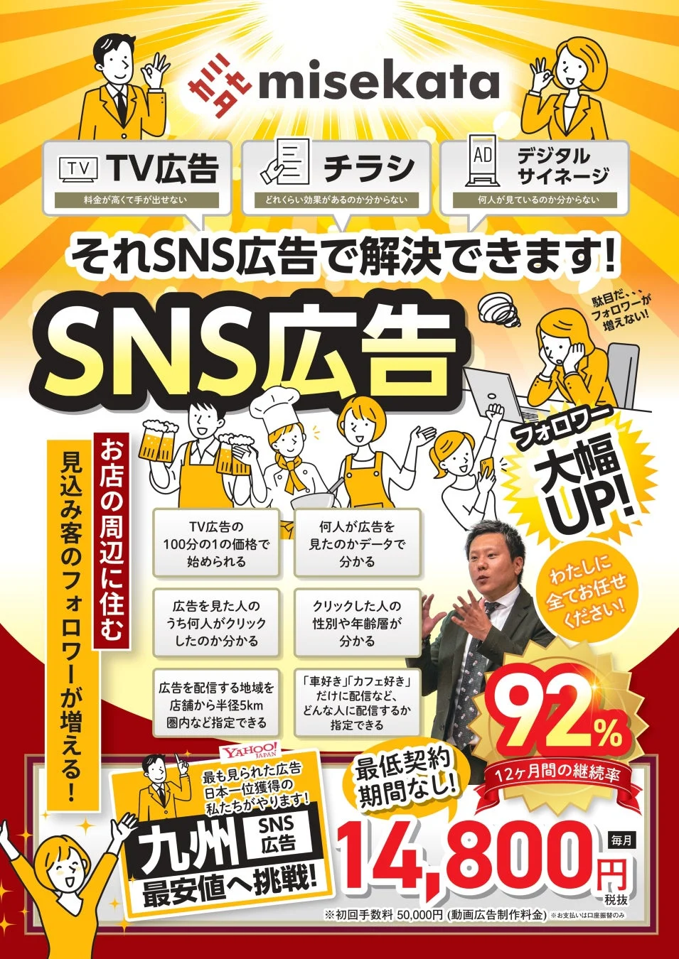 株式会社ミセカタのSNS広告