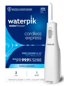 Waterpikのコードレスウォーターフロッサー「cordless express」の製品画像