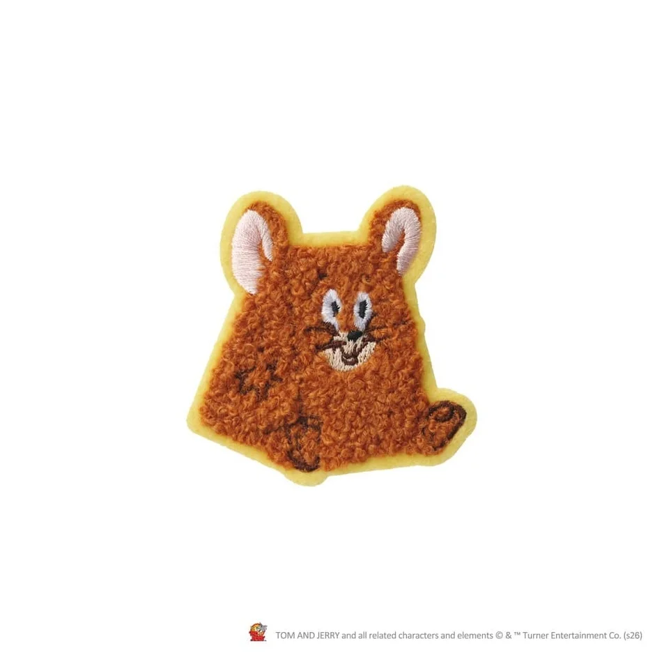 ジェリーの顔がデザインされたサガラステッカー