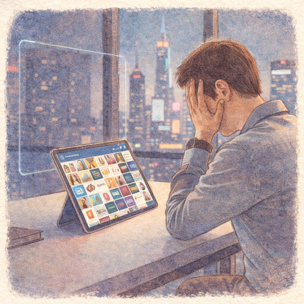 情報過多によるストレス