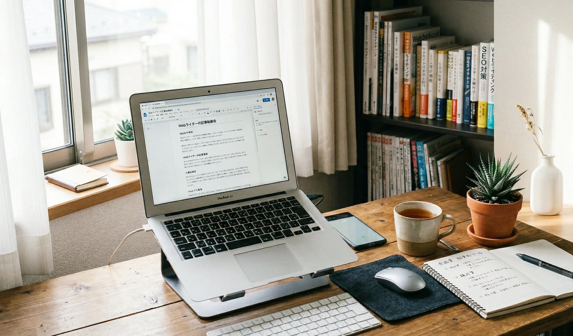 Webライティングのワークスペース