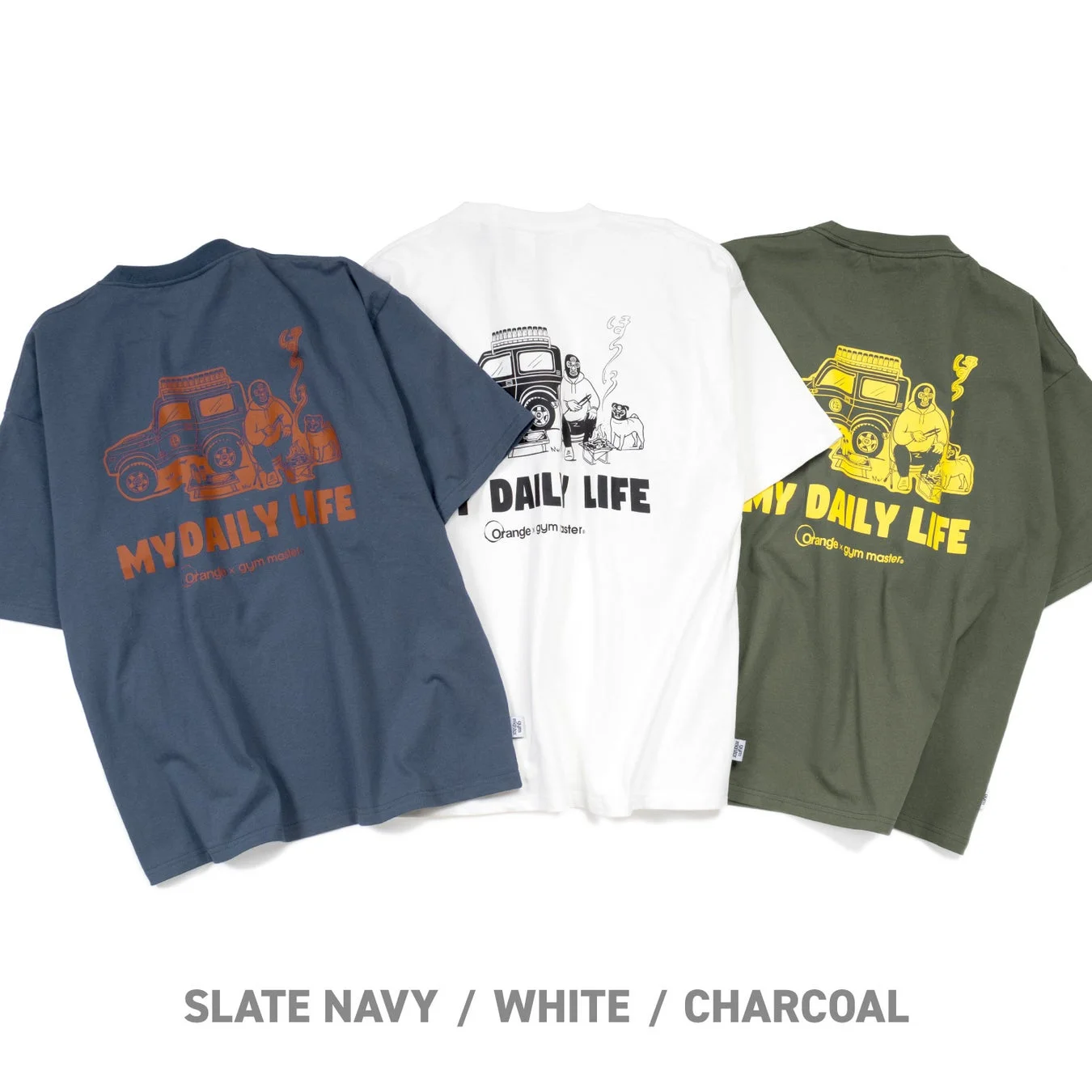 3色並びバックプリント