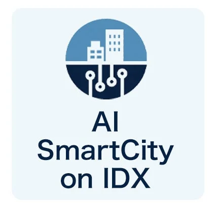 AI SmartCity on IDXのロゴ