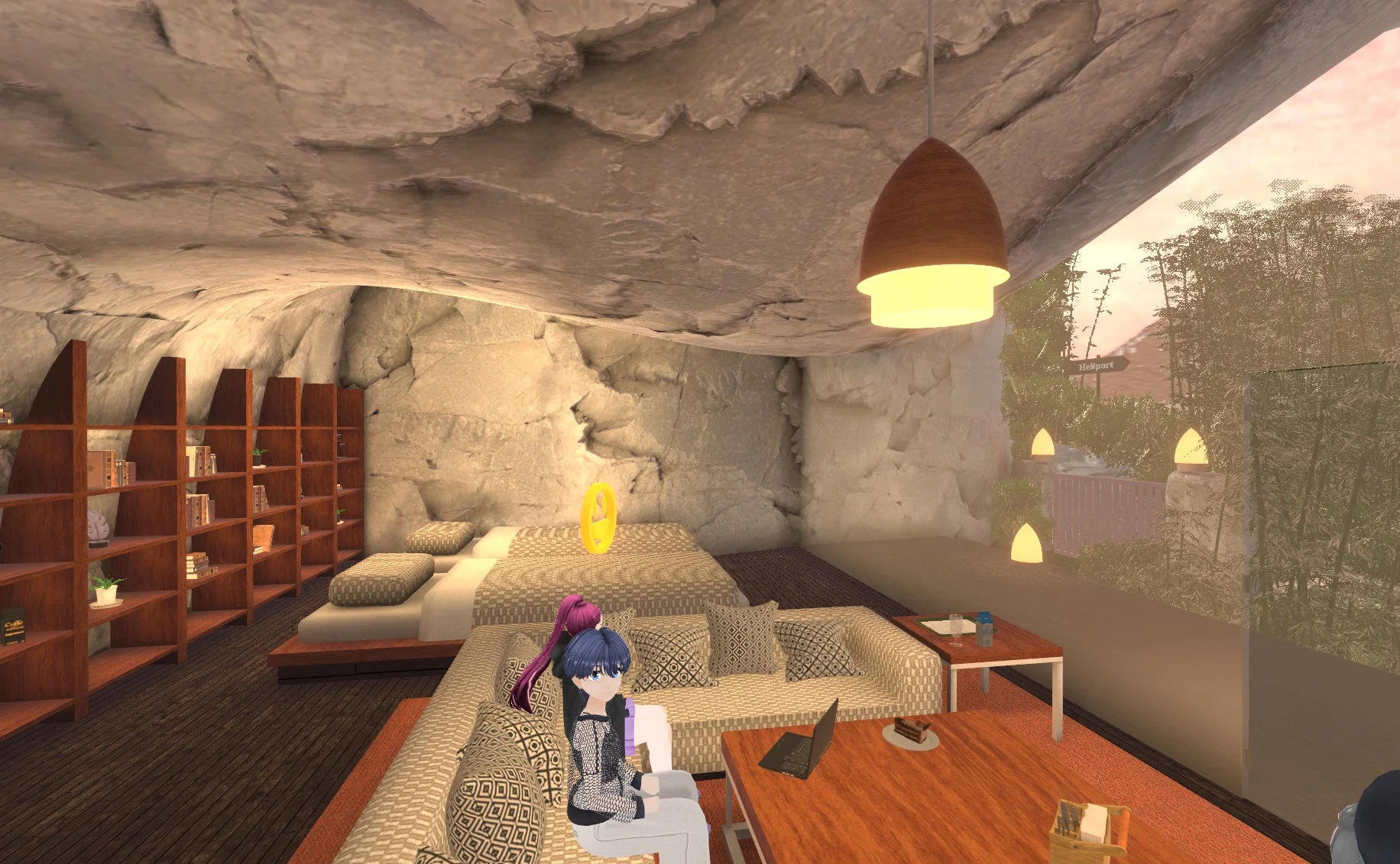 ジュニアスイートの優雅な空間