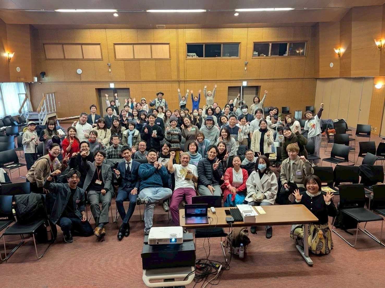 勉強会の参加者集合写真