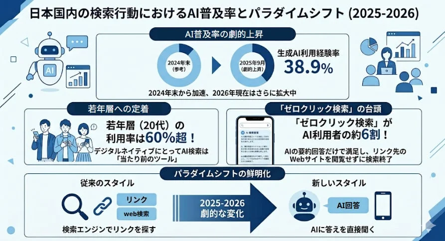 AI普及率とパラダイムシフトの図