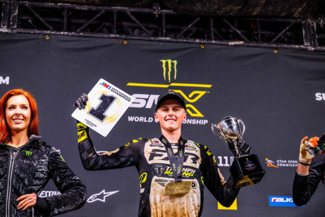 若き才能が頂点へ！ディーコン・デンノ選手、SMX NextスーパークロスAMAナショナルチャンピオンに輝く🏆