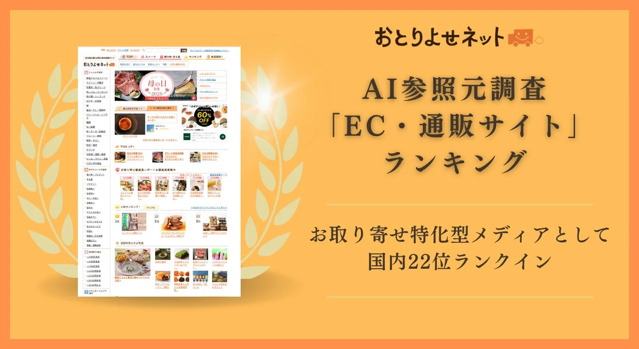 おとりよせネット AI参照元調査