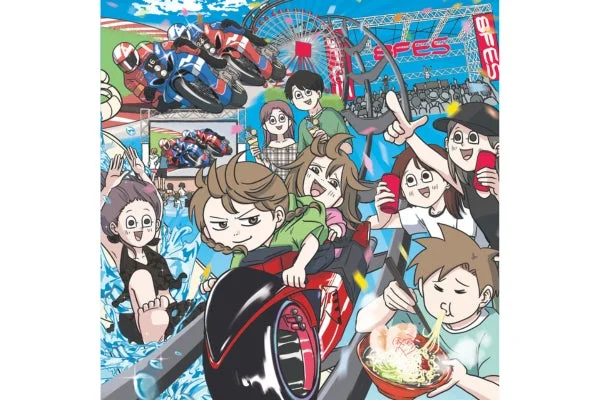 鈴鹿8耐とえむしとえむふじんさんのコラボイラスト