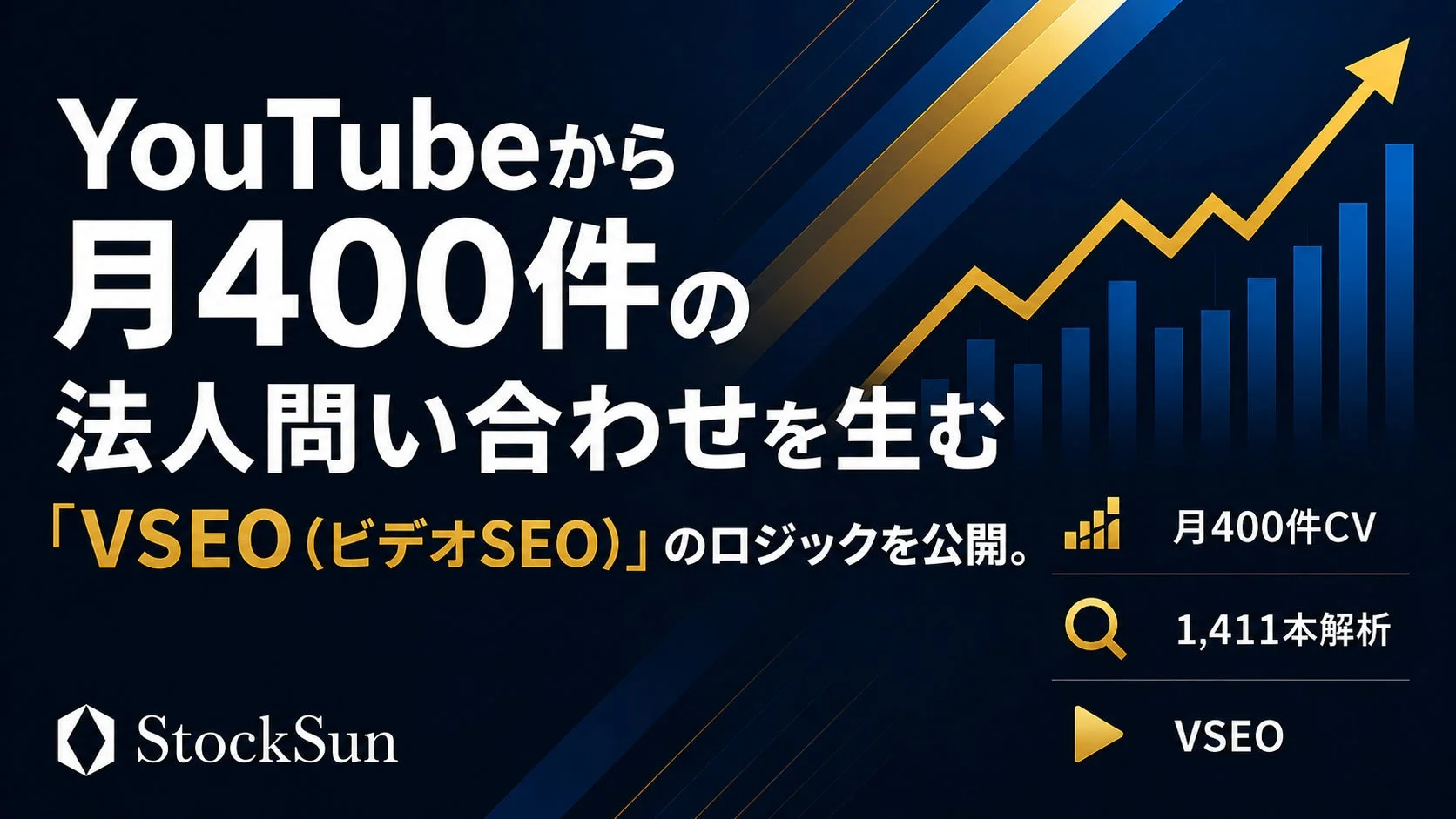 YouTubeから月400件の法人問い合わせを生む「VSEO」のロジックを公開