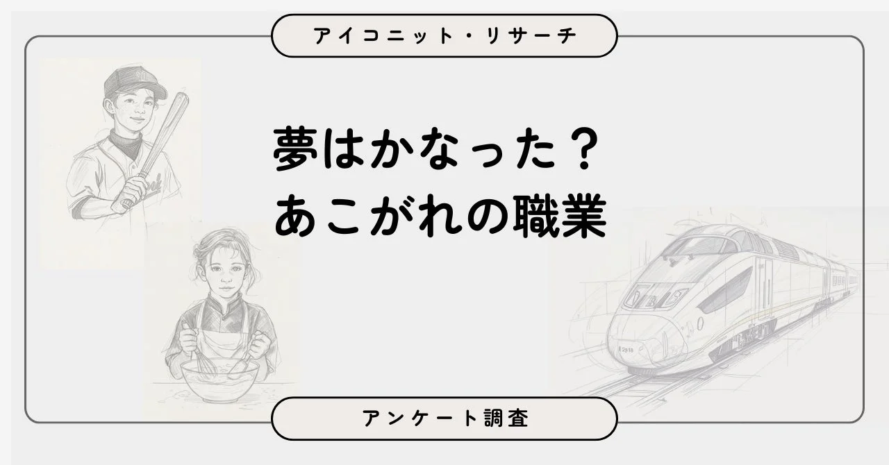 子どもの頃の夢に関するアンケート調査