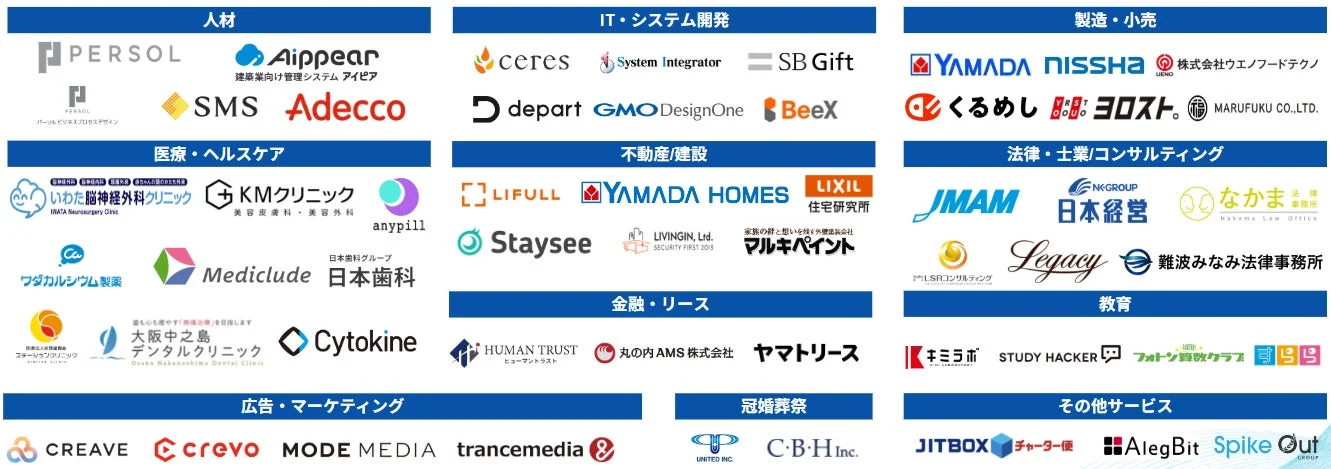 バクヤスAI 記事代行を導入された企業様